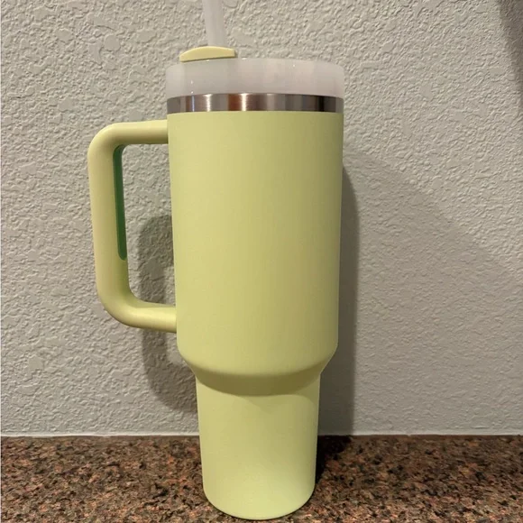 Stanley Lime Green Travel Tumbler - Picture 2 of 7